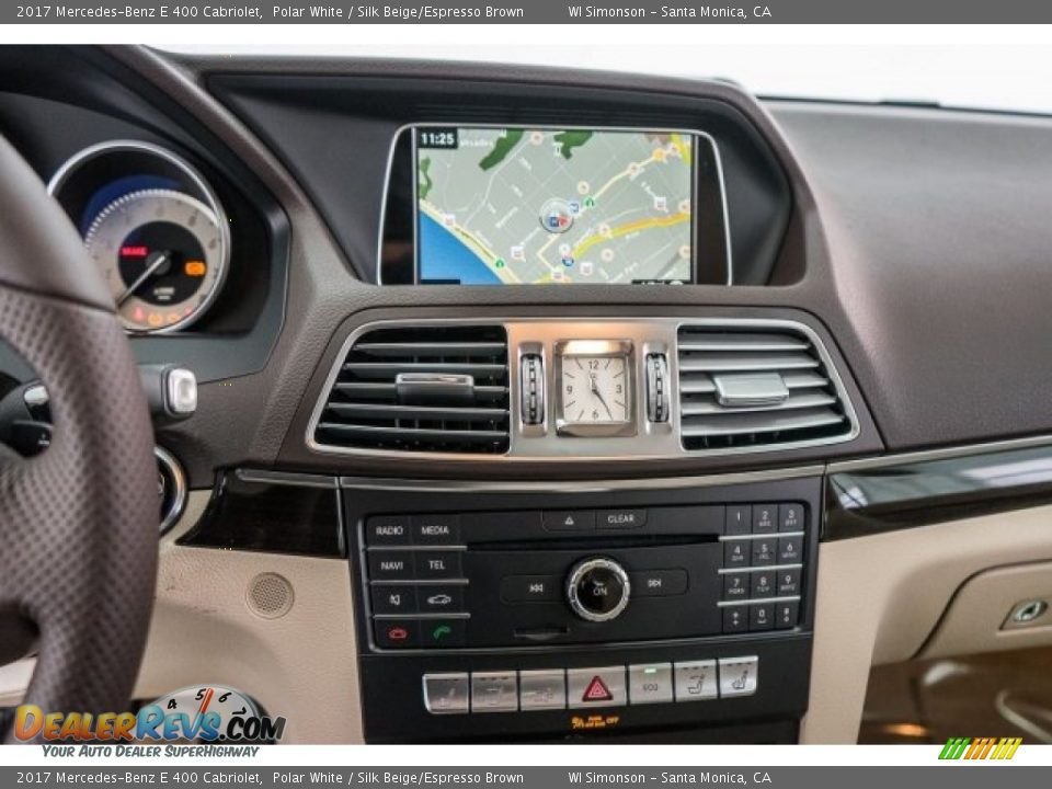 Navigation of 2017 Mercedes-Benz E 400 Cabriolet Photo #8