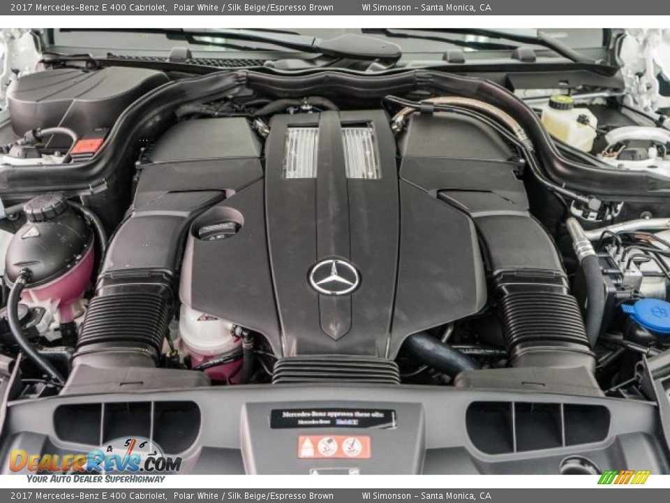 2017 Mercedes-Benz E 400 Cabriolet 3.0 Liter Turbocharged DOHC 24-Valve VVT V6 Engine Photo #9