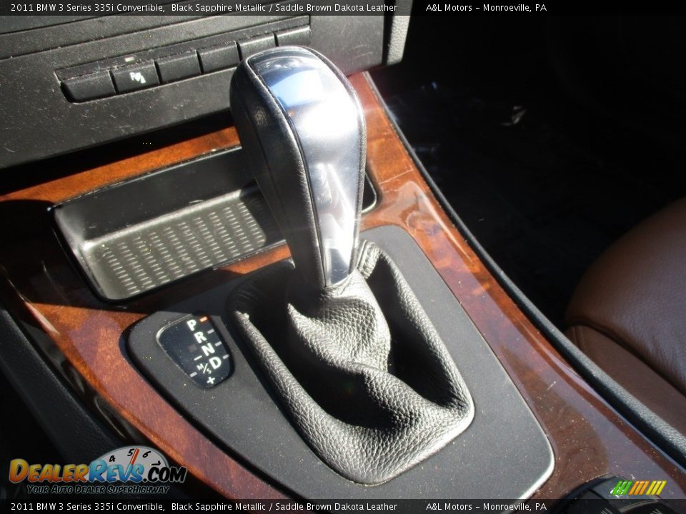 2011 BMW 3 Series 335i Convertible Black Sapphire Metallic / Saddle Brown Dakota Leather Photo #17