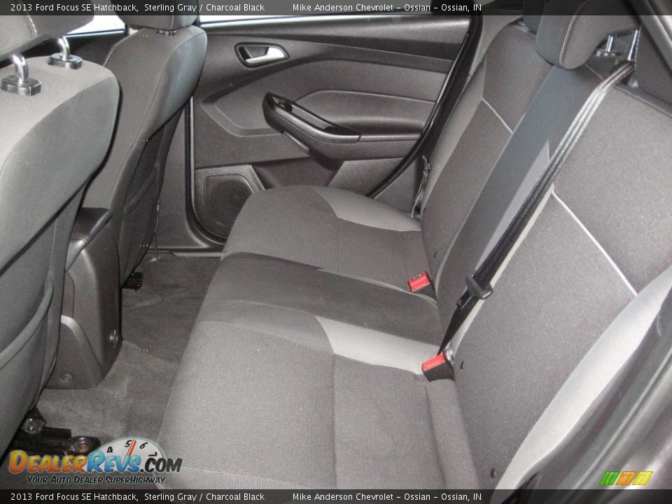2013 Ford Focus SE Hatchback Sterling Gray / Charcoal Black Photo #13