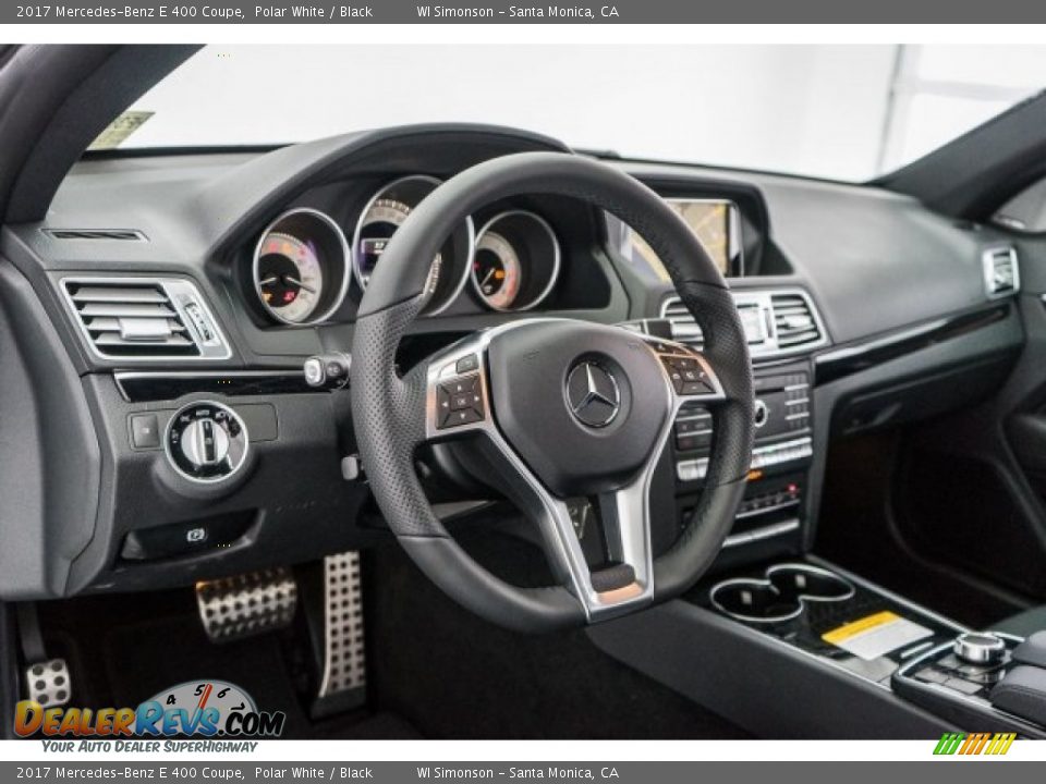 2017 Mercedes-Benz E 400 Coupe Polar White / Black Photo #5