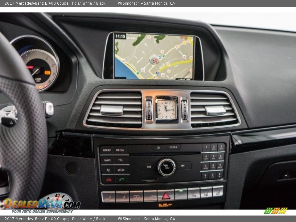 2017 Mercedes-Benz E 400 Coupe Polar White / Black Photo #8