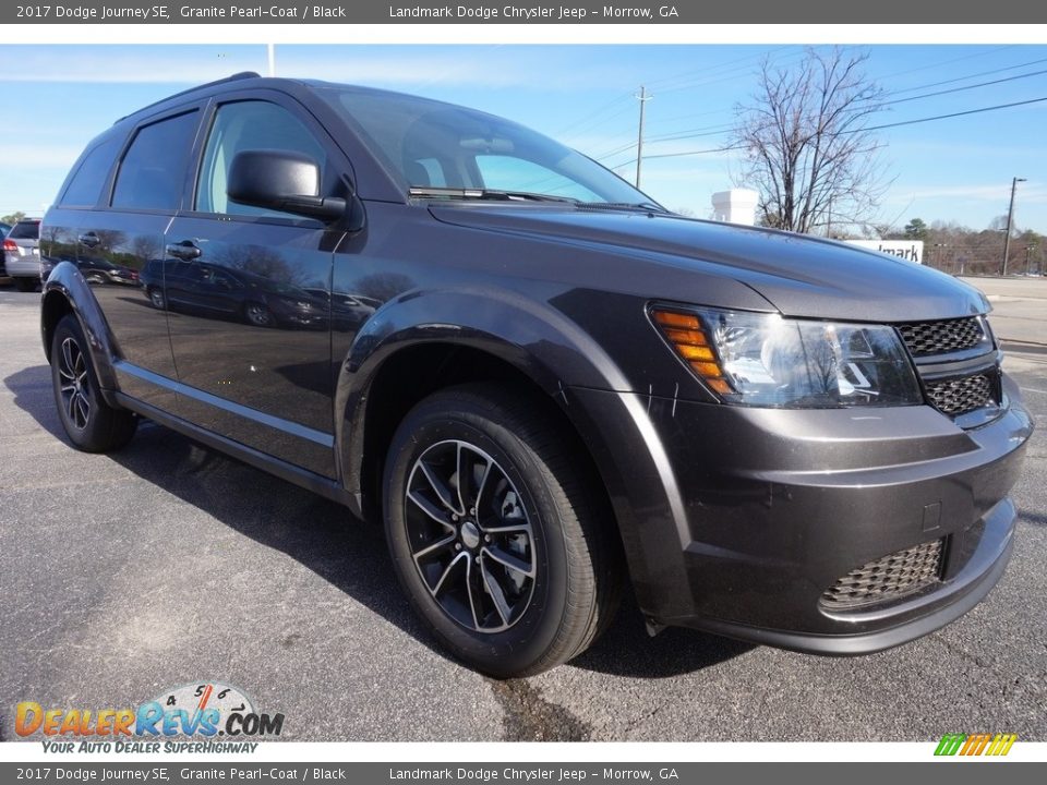 2017 Dodge Journey SE Granite Pearl-Coat / Black Photo #4