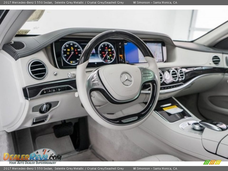 Dashboard of 2017 Mercedes-Benz S 550 Sedan Photo #5