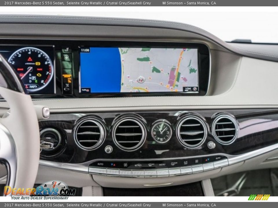 Navigation of 2017 Mercedes-Benz S 550 Sedan Photo #8