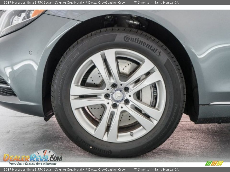 2017 Mercedes-Benz S 550 Sedan Wheel Photo #10