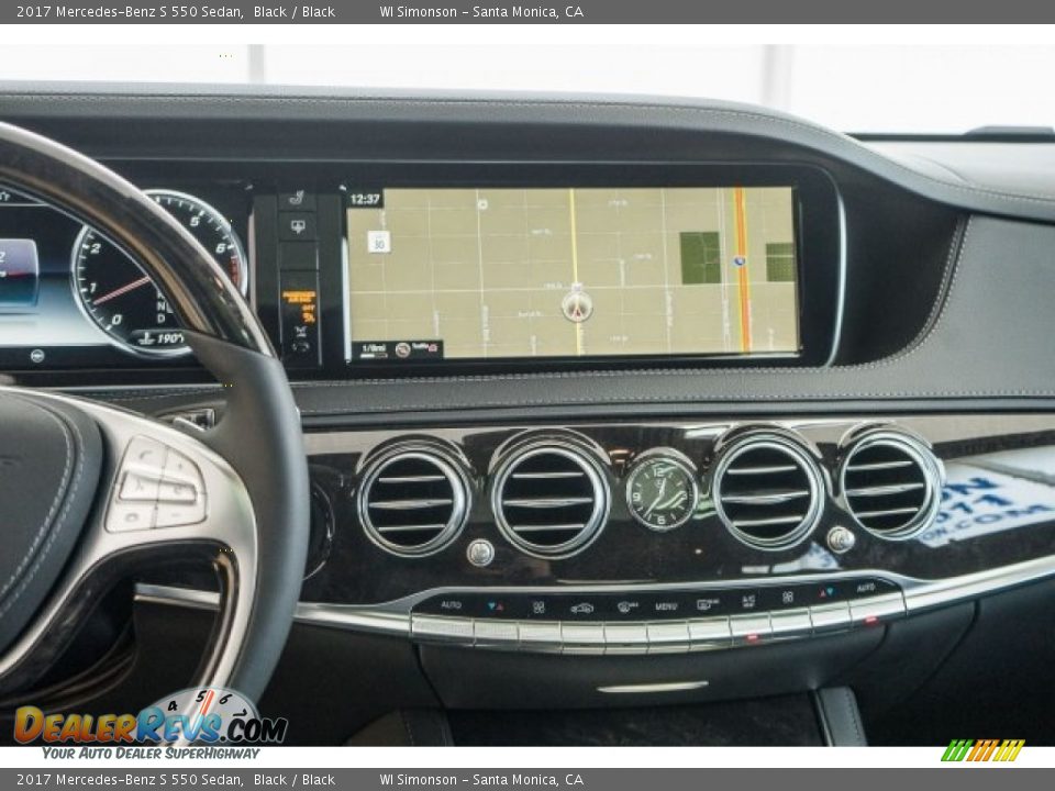 Navigation of 2017 Mercedes-Benz S 550 Sedan Photo #6