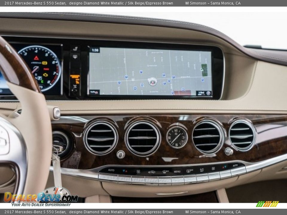 Navigation of 2017 Mercedes-Benz S 550 Sedan Photo #8