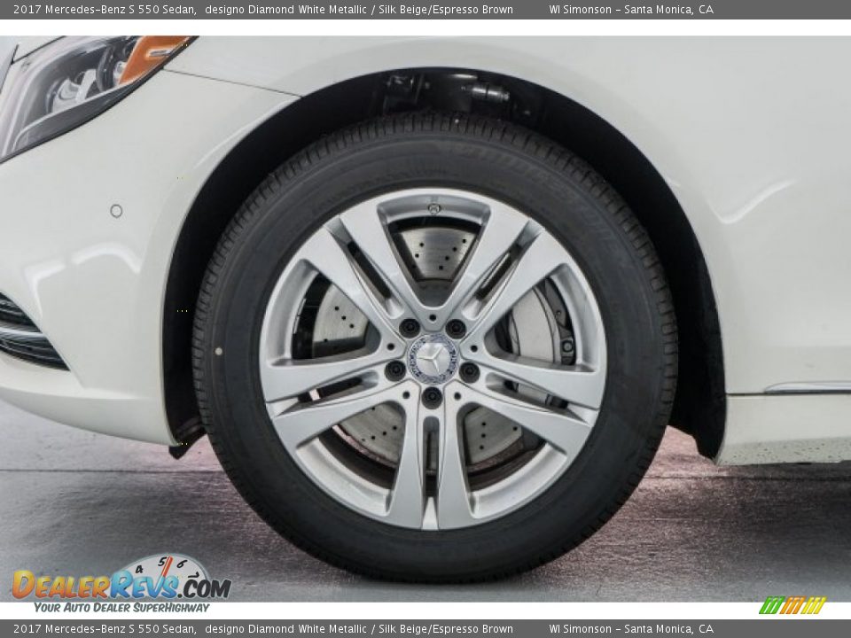 2017 Mercedes-Benz S 550 Sedan Wheel Photo #10
