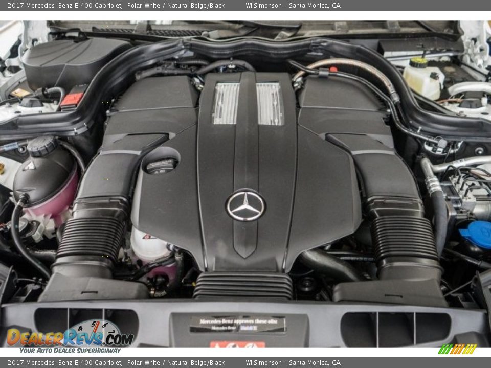 2017 Mercedes-Benz E 400 Cabriolet 3.0 Liter Turbocharged DOHC 24-Valve VVT V6 Engine Photo #9