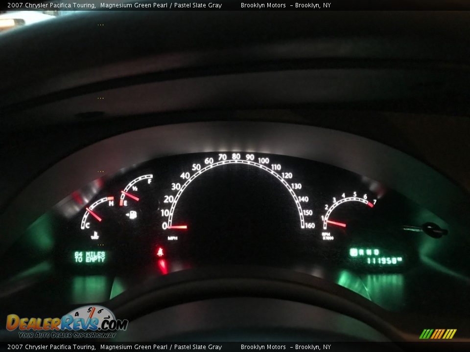 2007 Chrysler Pacifica Touring Magnesium Green Pearl / Pastel Slate Gray Photo #18