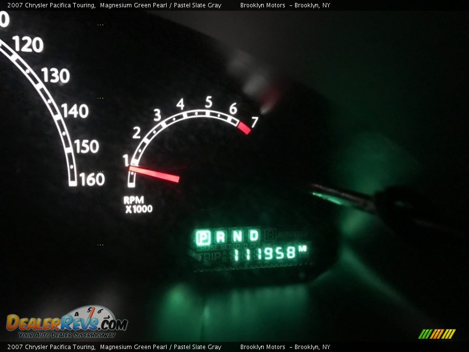2007 Chrysler Pacifica Touring Magnesium Green Pearl / Pastel Slate Gray Photo #19