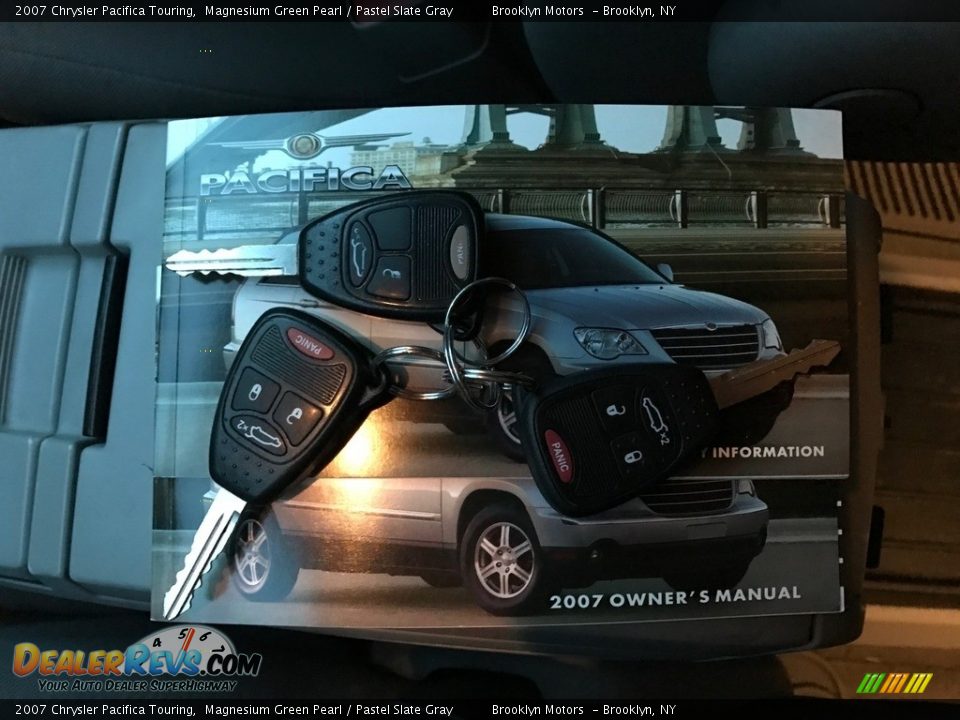 2007 Chrysler Pacifica Touring Magnesium Green Pearl / Pastel Slate Gray Photo #20