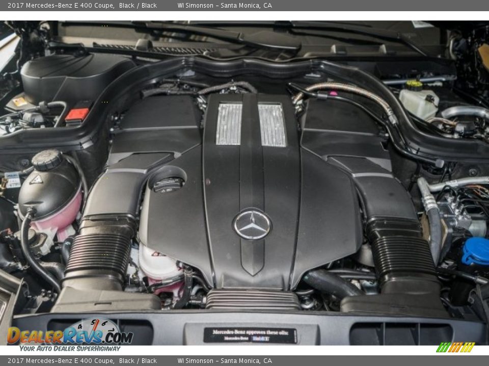 2017 Mercedes-Benz E 400 Coupe Black / Black Photo #7