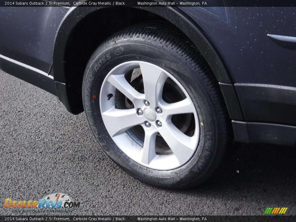 2014 Subaru Outback 2.5i Premium Carbide Gray Metallic / Black Photo #3