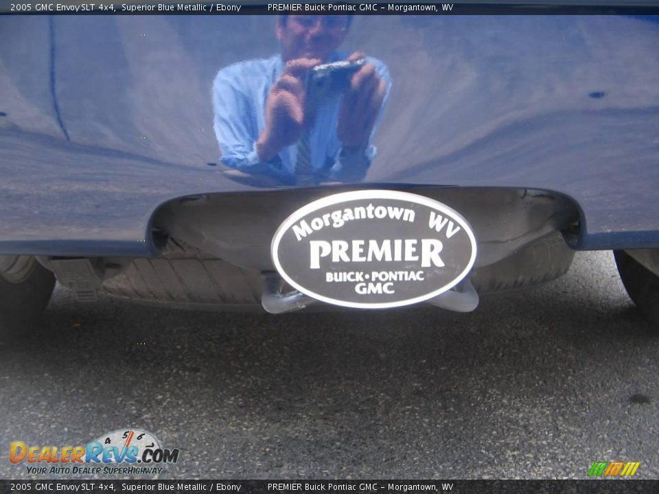 2005 GMC Envoy SLT 4x4 Superior Blue Metallic / Ebony Photo #12