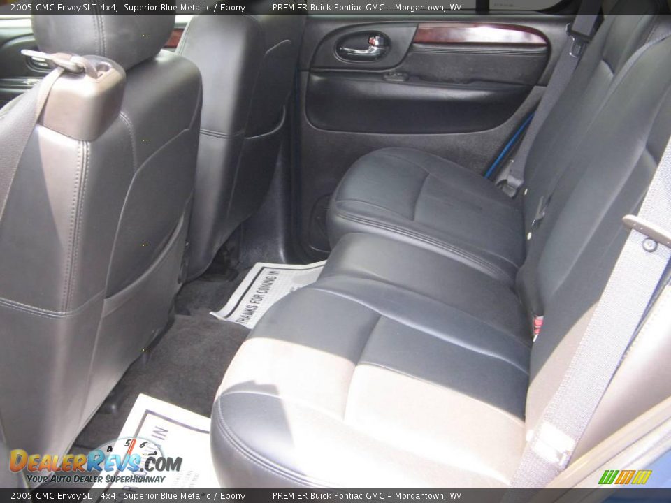 2005 GMC Envoy SLT 4x4 Superior Blue Metallic / Ebony Photo #13