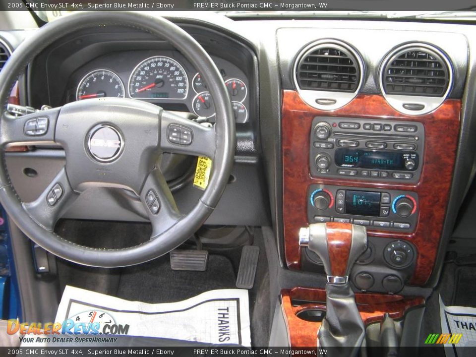 2005 GMC Envoy SLT 4x4 Superior Blue Metallic / Ebony Photo #16
