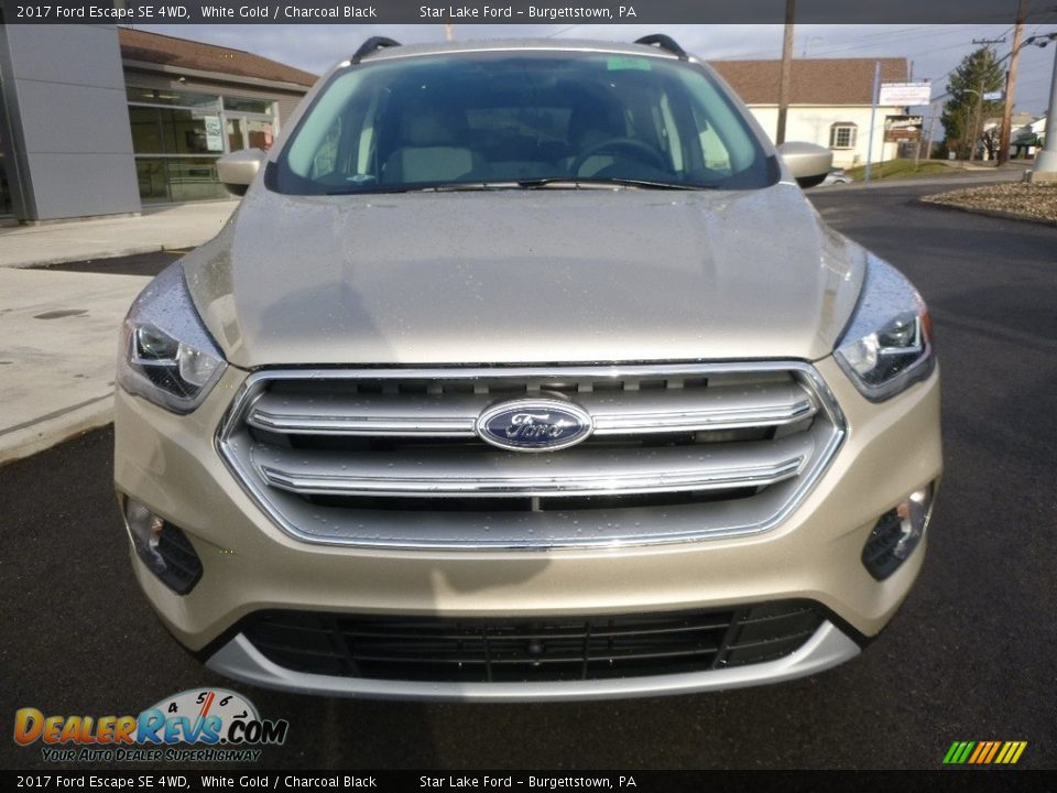 2017 Ford Escape SE 4WD White Gold / Charcoal Black Photo #2