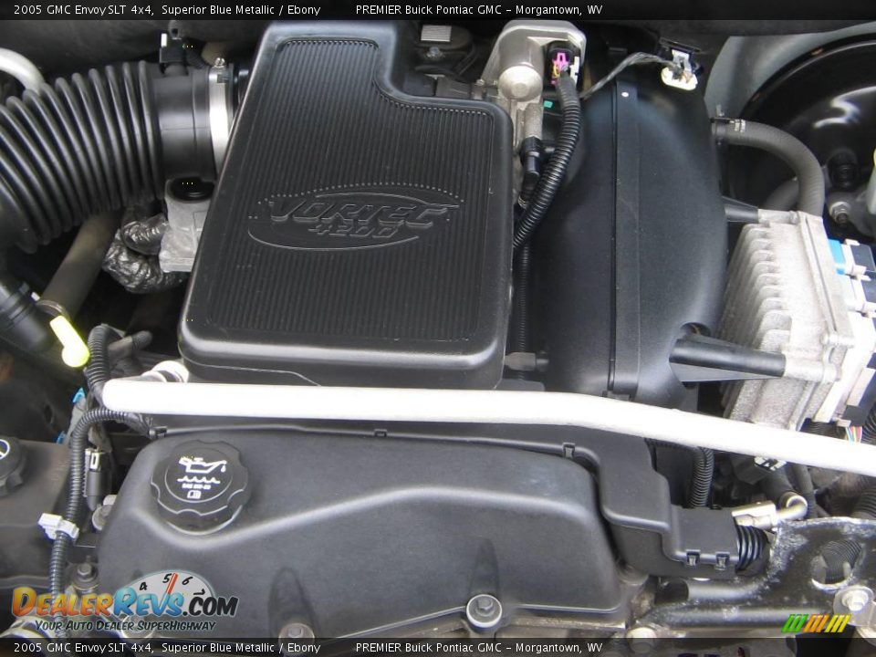 2005 GMC Envoy SLT 4x4 Superior Blue Metallic / Ebony Photo #19