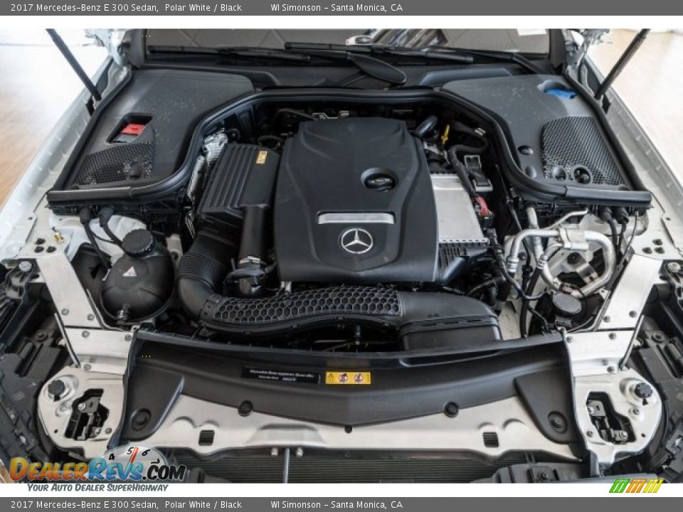 2017 Mercedes-Benz E 300 Sedan Polar White / Black Photo #9