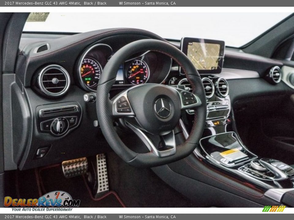 Dashboard of 2017 Mercedes-Benz GLC 43 AMG 4Matic Photo #5