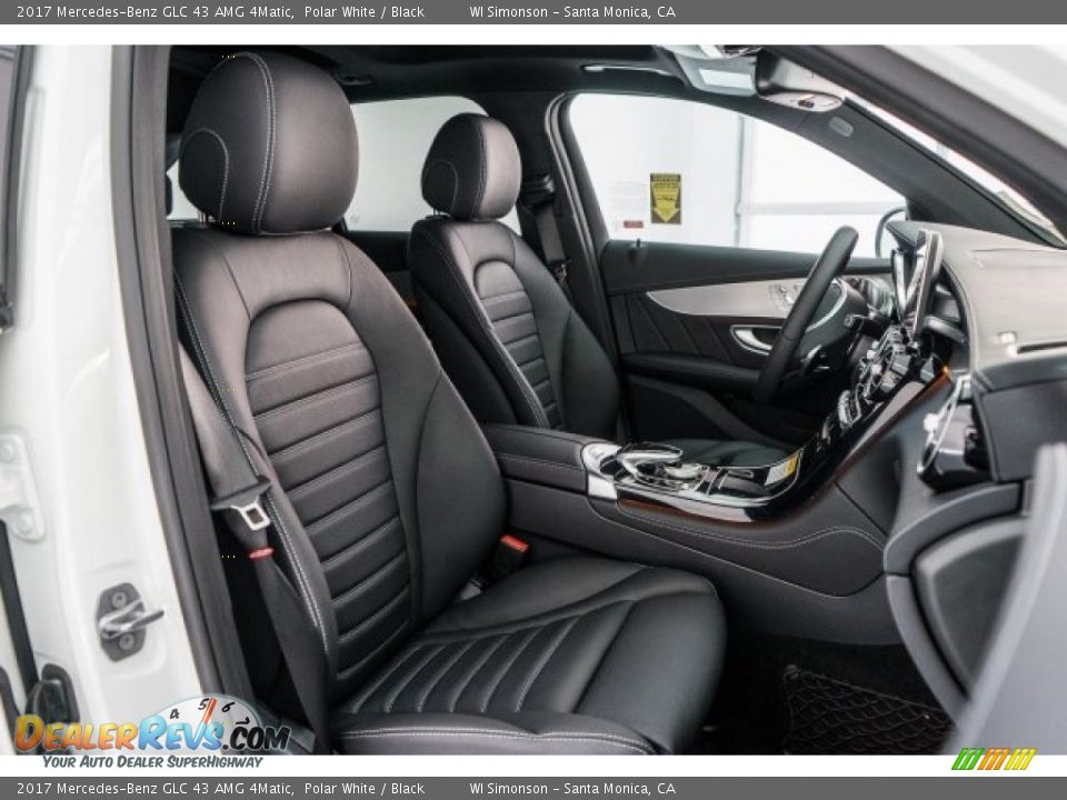 Black Interior - 2017 Mercedes-Benz GLC 43 AMG 4Matic Photo #2