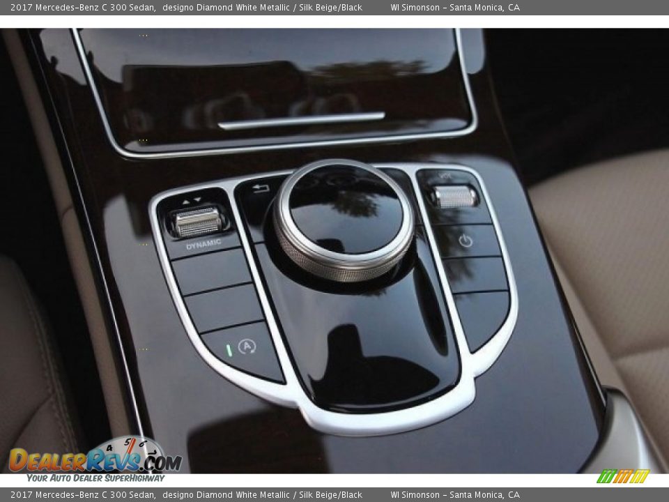 2017 Mercedes-Benz C 300 Sedan designo Diamond White Metallic / Silk Beige/Black Photo #16