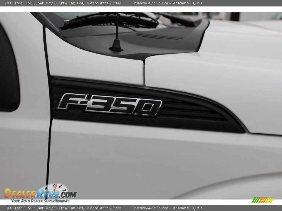 2013 Ford F350 Super Duty XL Crew Cab 4x4 Oxford White / Steel Photo #18