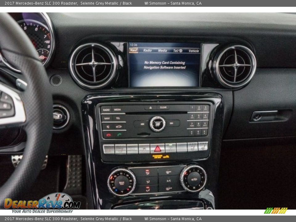 Controls of 2017 Mercedes-Benz SLC 300 Roadster Photo #7