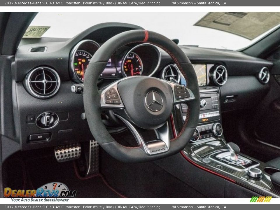 Dashboard of 2017 Mercedes-Benz SLC 43 AMG Roadster Photo #5