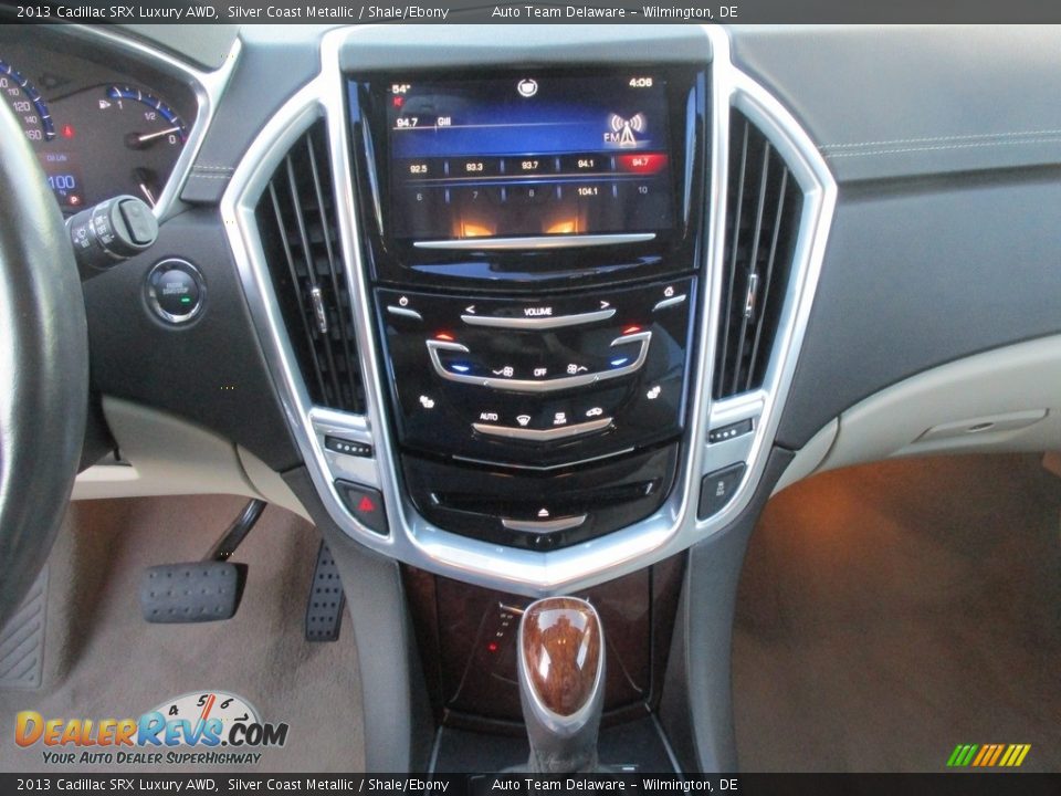 2013 Cadillac SRX Luxury AWD Silver Coast Metallic / Shale/Ebony Photo #16