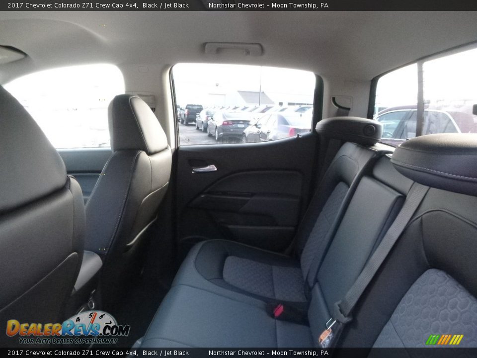 2017 Chevrolet Colorado Z71 Crew Cab 4x4 Black / Jet Black Photo #11