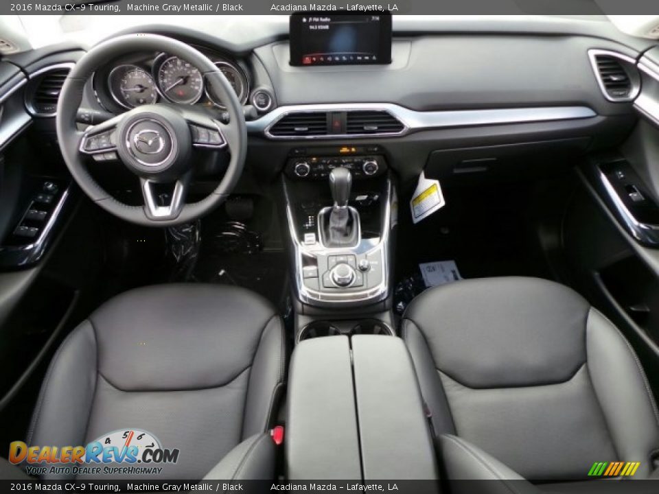Black Interior - 2016 Mazda CX-9 Touring Photo #11