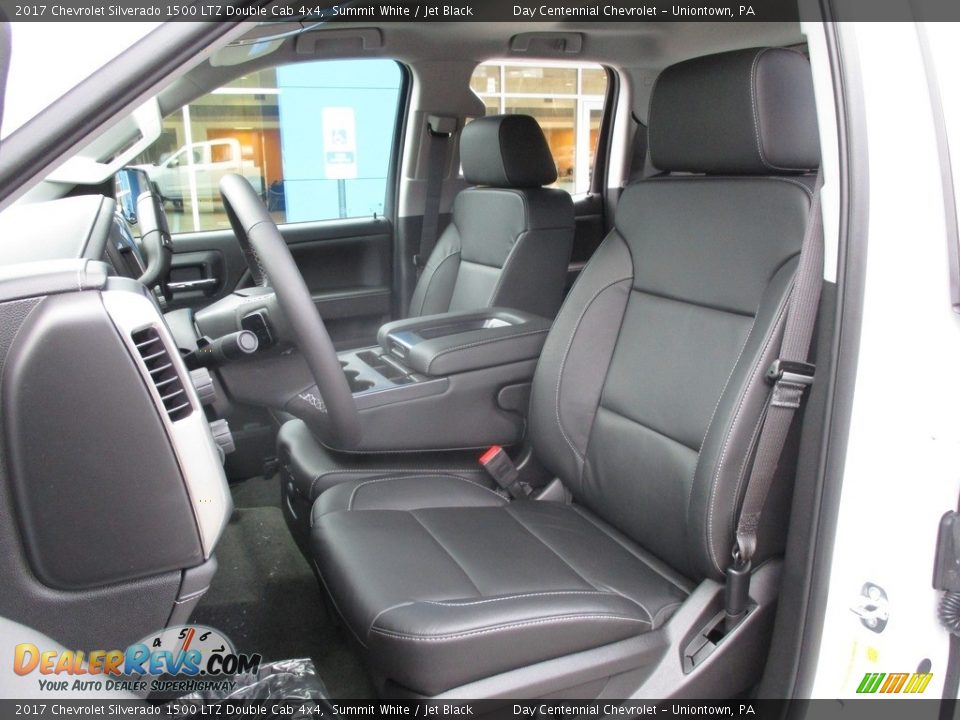 2017 Chevrolet Silverado 1500 LTZ Double Cab 4x4 Summit White / Jet Black Photo #13