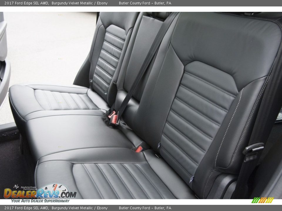 2017 Ford Edge SEL AWD Burgundy Velvet Metallic / Ebony Photo #11