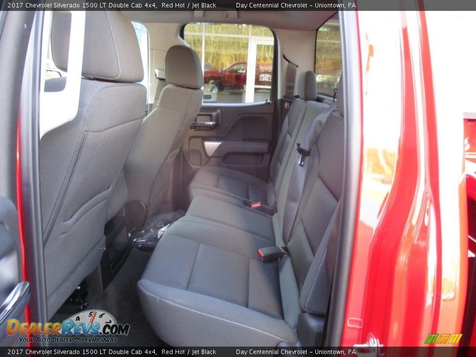 2017 Chevrolet Silverado 1500 LT Double Cab 4x4 Red Hot / Jet Black Photo #14
