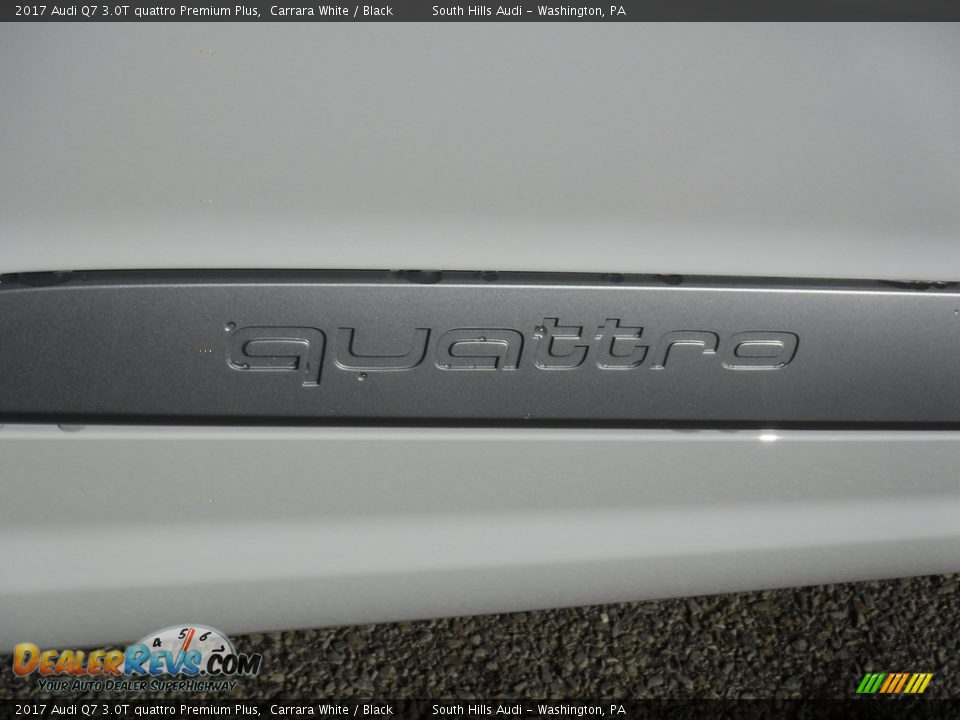 2017 Audi Q7 3.0T quattro Premium Plus Carrara White / Black Photo #10