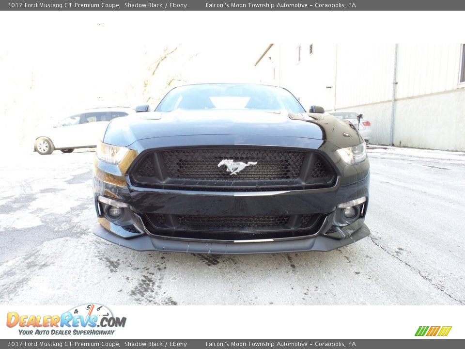 2017 Ford Mustang GT Premium Coupe Shadow Black / Ebony Photo #2