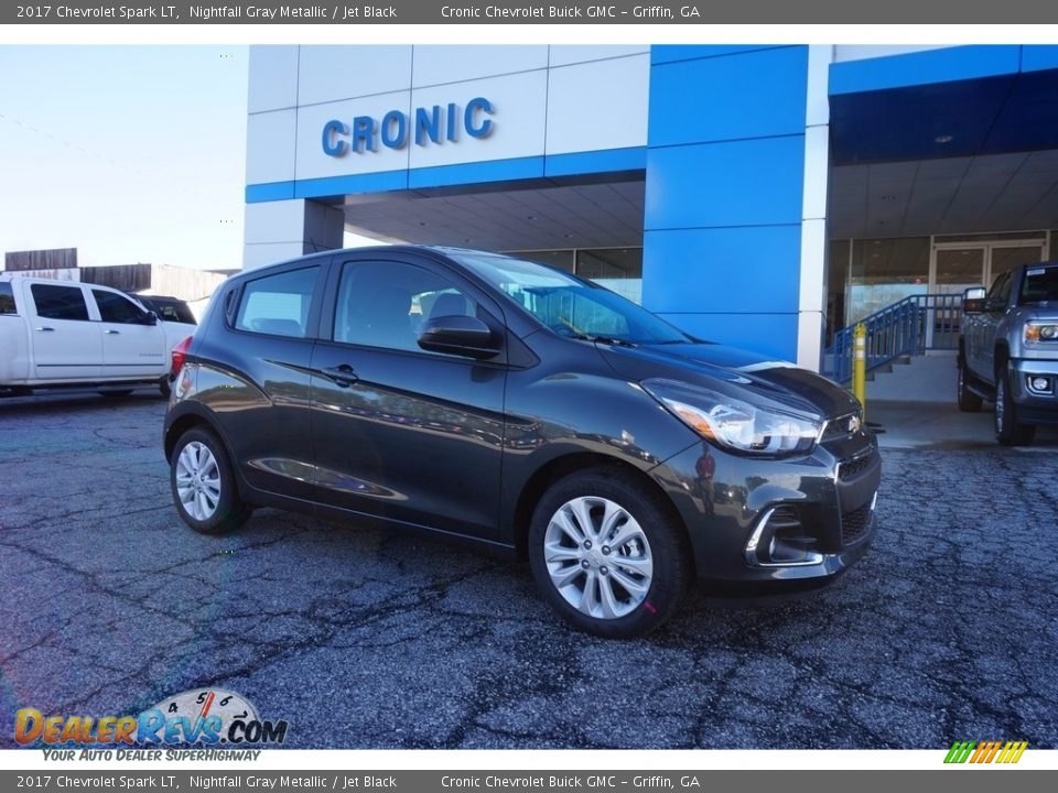 2017 Chevrolet Spark LT Nightfall Gray Metallic / Jet Black Photo #1