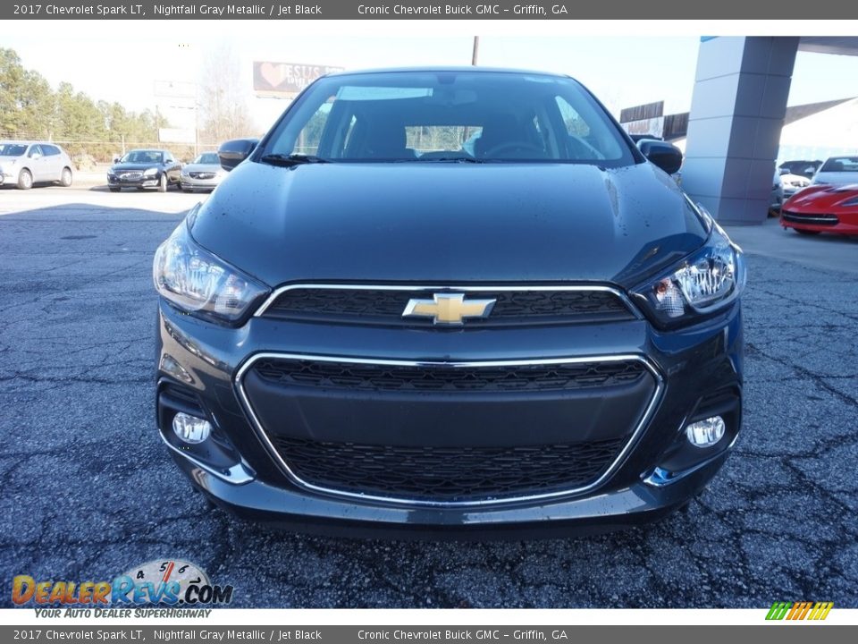 2017 Chevrolet Spark LT Nightfall Gray Metallic / Jet Black Photo #2