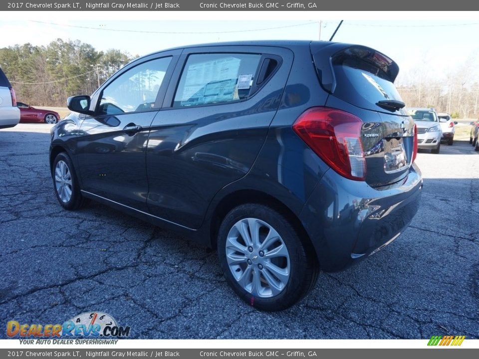 2017 Chevrolet Spark LT Nightfall Gray Metallic / Jet Black Photo #5