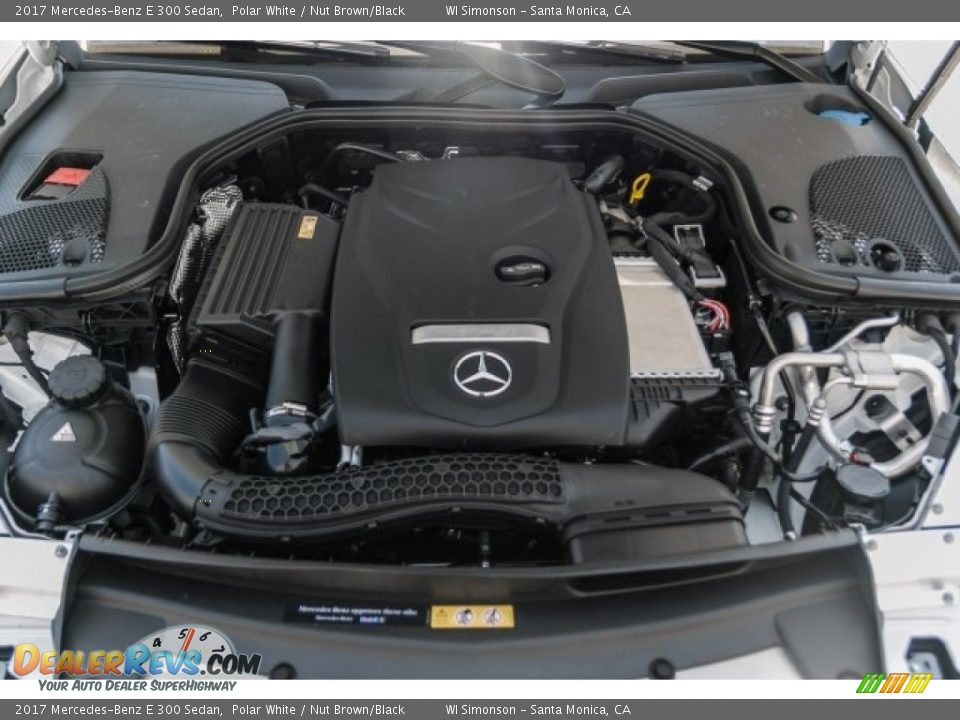 2017 Mercedes-Benz E 300 Sedan 2.0 Liter Turbocharged DOHC 16-Valve 4 Cylinder Engine Photo #8