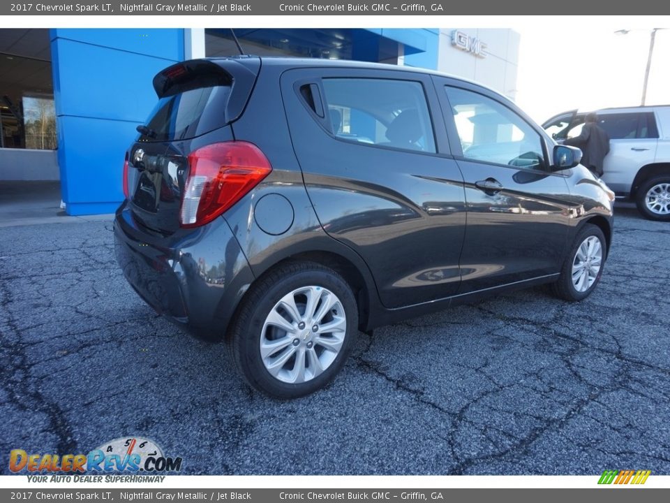 2017 Chevrolet Spark LT Nightfall Gray Metallic / Jet Black Photo #7