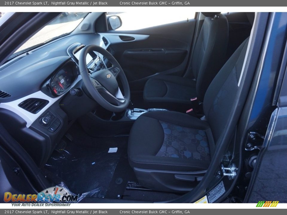 2017 Chevrolet Spark LT Nightfall Gray Metallic / Jet Black Photo #9