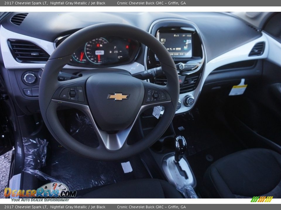2017 Chevrolet Spark LT Nightfall Gray Metallic / Jet Black Photo #10