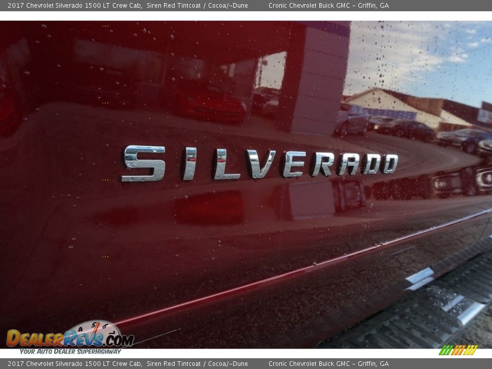 2017 Chevrolet Silverado 1500 LT Crew Cab Siren Red Tintcoat / Cocoa/­Dune Photo #12