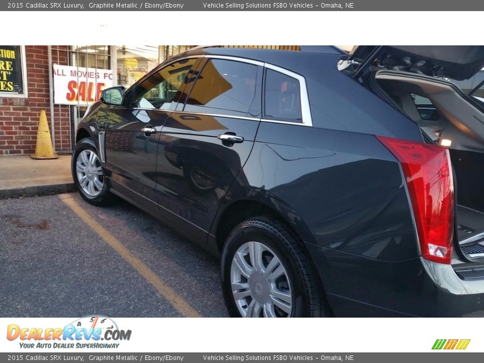 2015 Cadillac SRX Luxury Graphite Metallic / Ebony/Ebony Photo #3