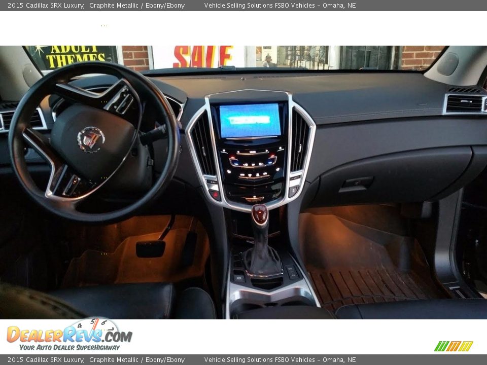 2015 Cadillac SRX Luxury Graphite Metallic / Ebony/Ebony Photo #4