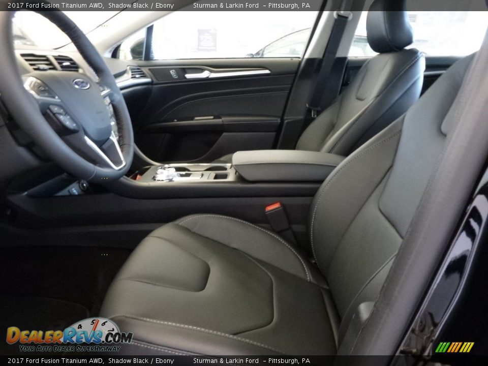 2017 Ford Fusion Titanium AWD Shadow Black / Ebony Photo #7